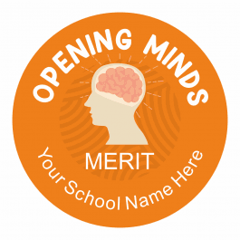 Opening Minds Thoughts Stickers