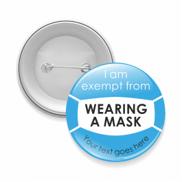 I am Exempt Button Badges