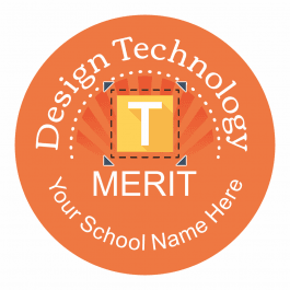 Design Technology Starburst Stickers