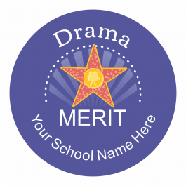 Drama Starburst Stickers