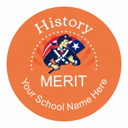 History Starburst Stickers