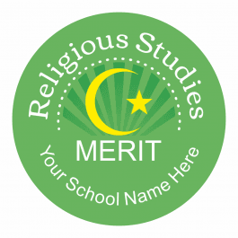 Religious Studies Starburst Stickers