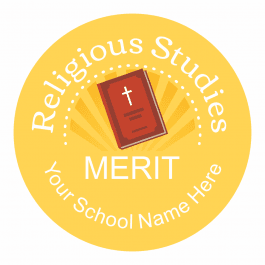 Religious Studies Starburst Stickers