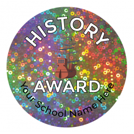 History Holographic Stickers