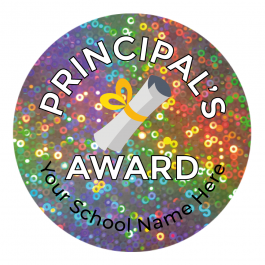 Principal's Holographic Stickers