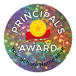 Principal's Holographic Stickers