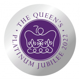 Queen's Platinum Jubilee Metallic Stickers