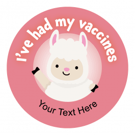 Vaccine Farm Animal Stickers