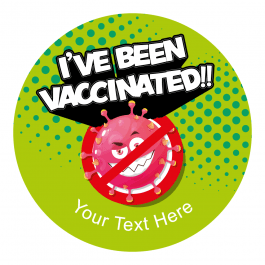 Vaccination Germ Stickers