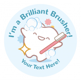 Cute Tooth Dentist Stickers