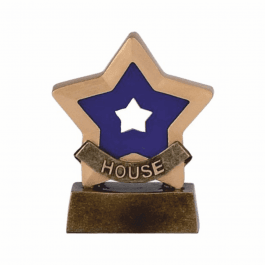 Blue House Mini Star Trophy