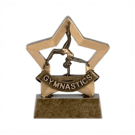 Female Gymnastics Mini Star Trophy