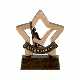 Attendance Mini Star Trophy