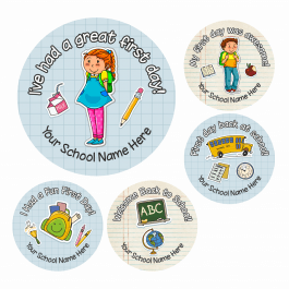 Back to School Doodle Stickers
