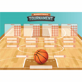 'Basketball Tournament' Class Reward Chart and Stickers