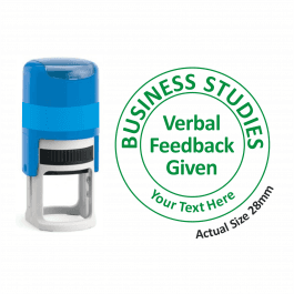 Business Studies Stamper - Verbal Feedback Given