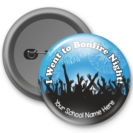 I Went to Bonfire Night Customised Button Badge