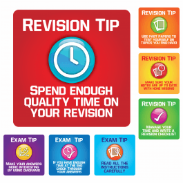 Revision Tip Stickers
