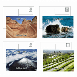 Geography Postcards - Pack 2 - Blank
