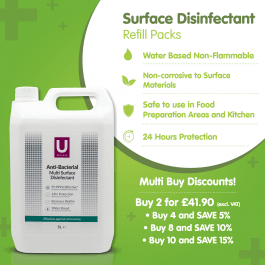 ULTIMAS Multi-Surface Disinfectant Refill Packs