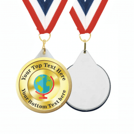 Geography Custom Medals and Ribbons