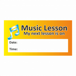 Music Lesson Stickers