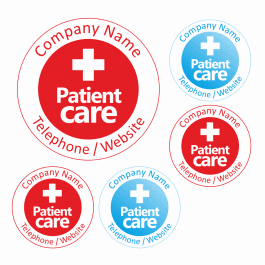 Patient Care Stickers
