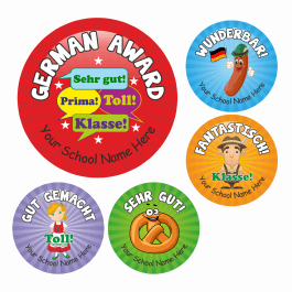 Primary German Stickers Set 2