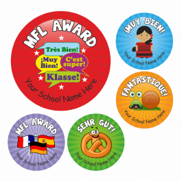 Primary Mixed MFL Stickers