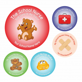 School Nurse Stickers