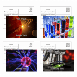 Science Postcards - Pack 1 - Message B
