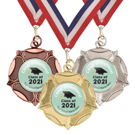 Tudor Rose - Congratulations Class Of Medals and Ribbons