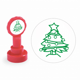 Xclamation Christmas Tree Stamp