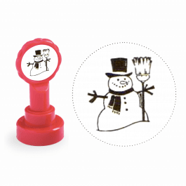 Xclamation Frosty Snowman Stamp