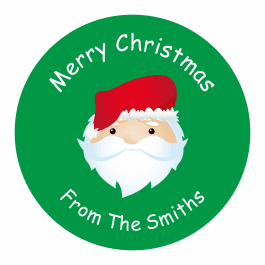 Christmas Present Labels - Santa 
