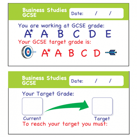 Business Studies GCSE Assessment Stickers