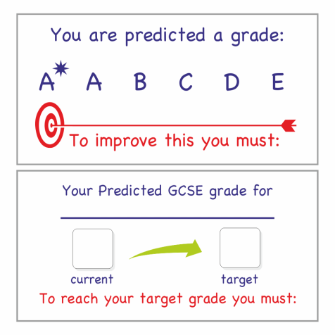 GCSE Exam Assessment Stickers