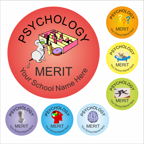 Psychology Reward Stickers - Classic