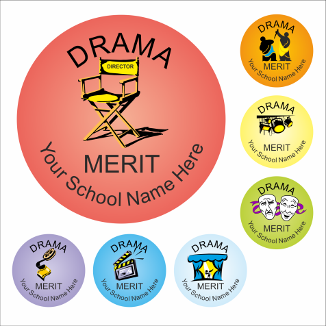 Drama Reward Stickers - Classic