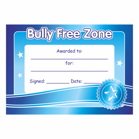 Anti-Bullying Certificate 2