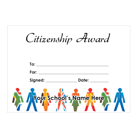Citizenship Certificate Set 2