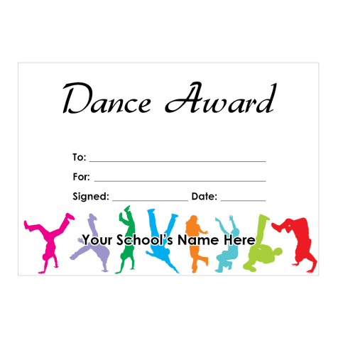 Dance Certificate Set 2