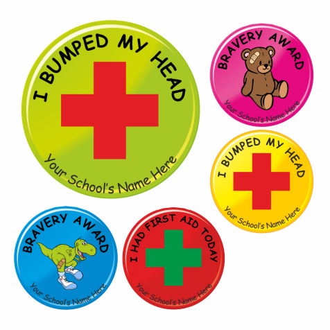 Bravery Reward Stickers