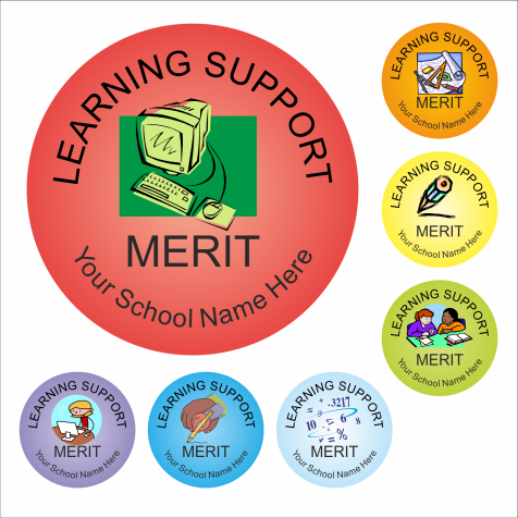 Learning Support Reward Stickers - Classic