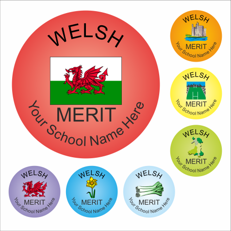 Welsh Reward Stickers