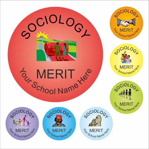 Sociology Reward Stickers - Classic