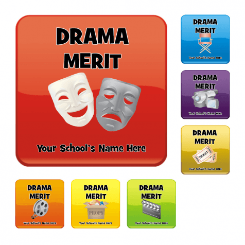Drama Square Reward Stickers