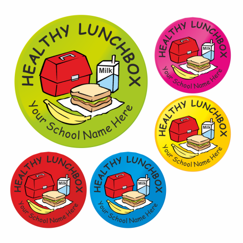 Healthy Lunchbox Reward Stickers
