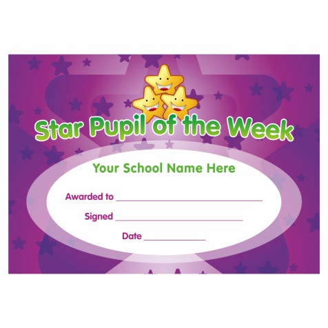 star pupil in class
