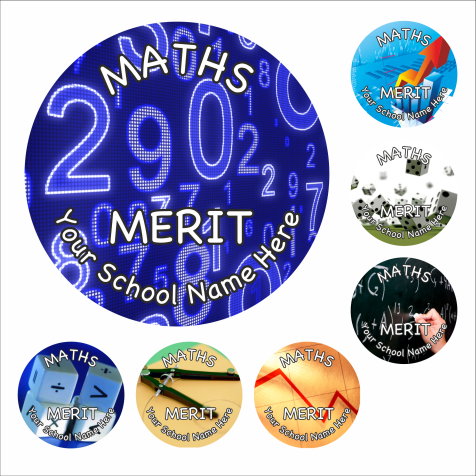 Maths Reward Stickers - Photographic